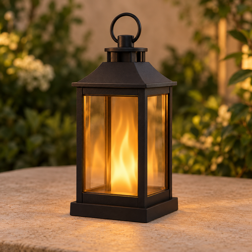 Concept image for LED Flame-Effect Lantern