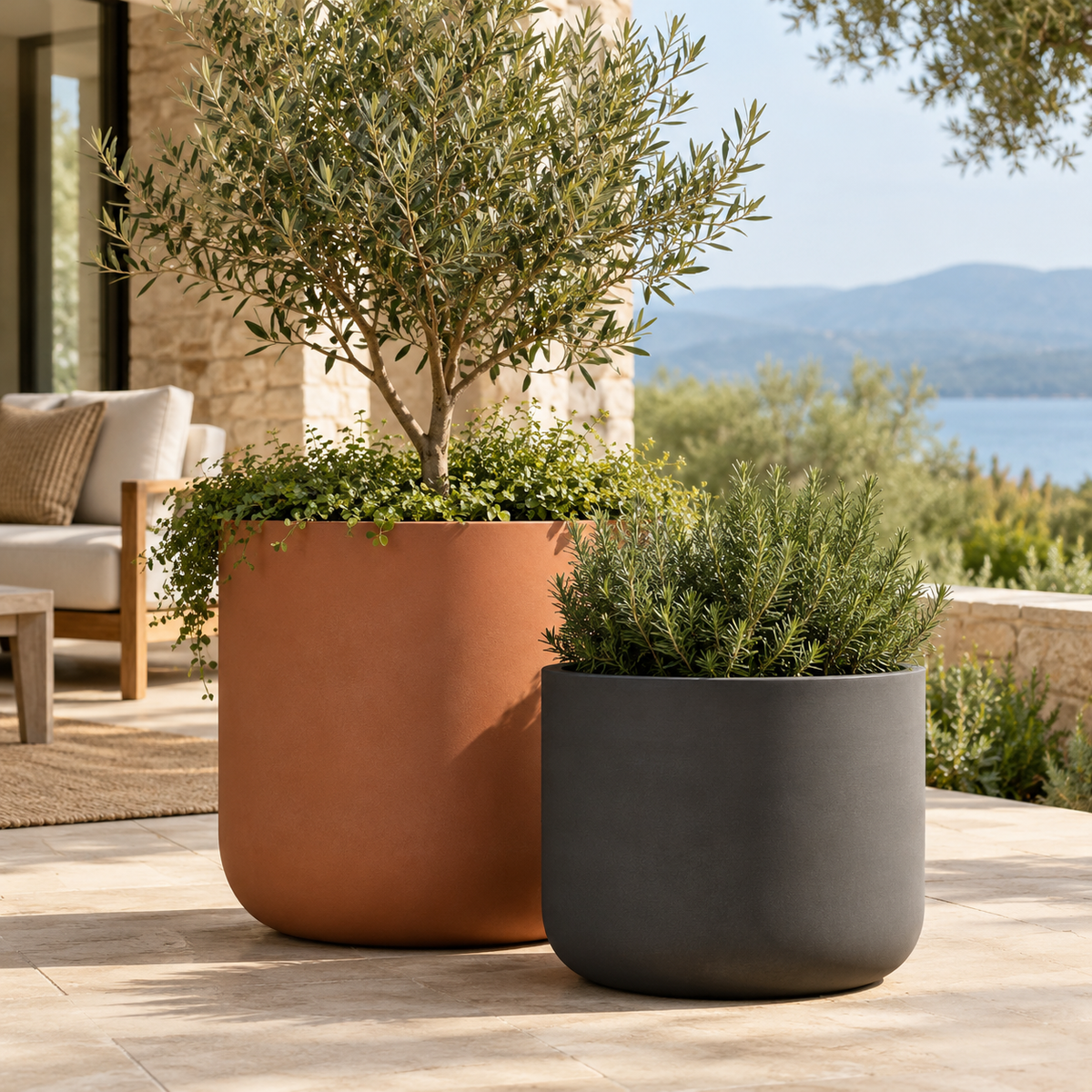 Concept image for Patio Planters – Pair