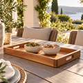 Concept image for Teak-Style Patio Serving Tray