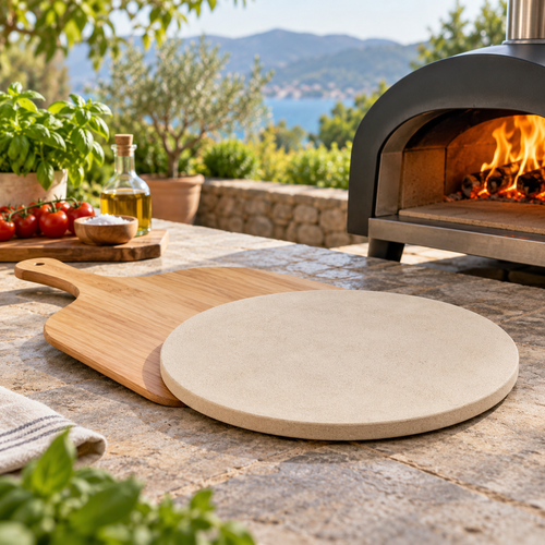 Concept image for Outdoor Pizza Stone & Peel